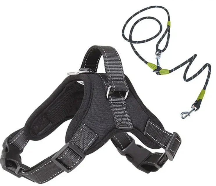 Nexa™ ComfortGrip No-Pull Dog Harness Set
