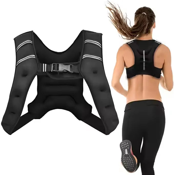 Adjustable Weighted Training Vest – Strength & Endurance Workout Vest