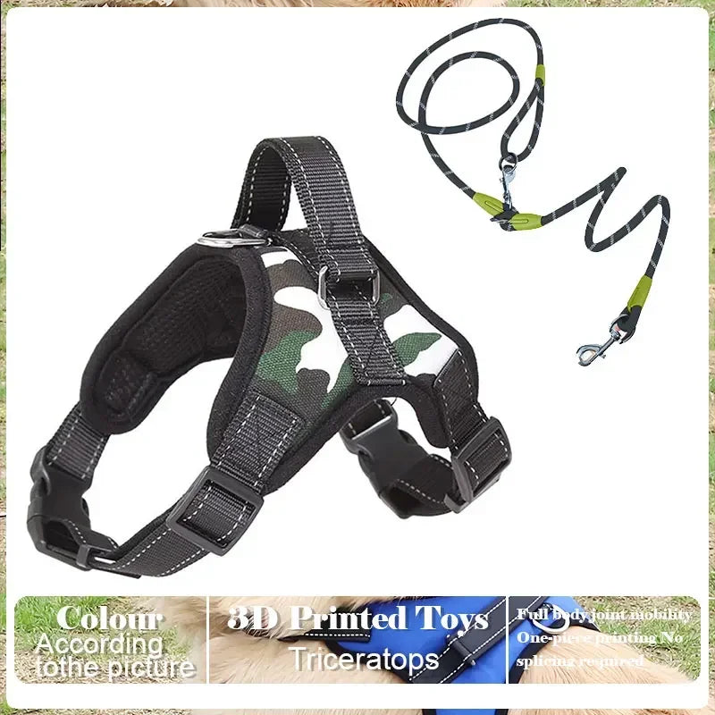 Nexa™ ComfortGrip No-Pull Dog Harness Set