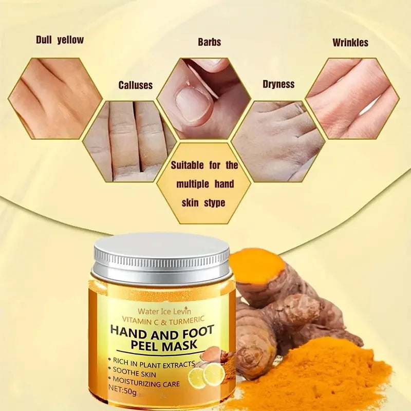 Nexa Glow™ Vitamin C & Turmeric Hand & Foot Wax Mask