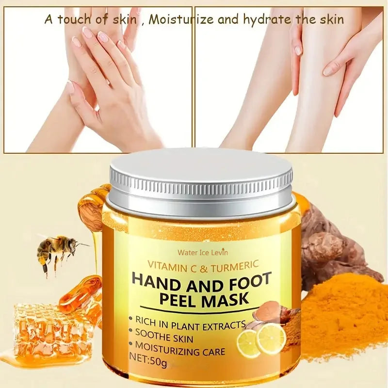 Nexa Glow™ Vitamin C & Turmeric Hand & Foot Wax Mask