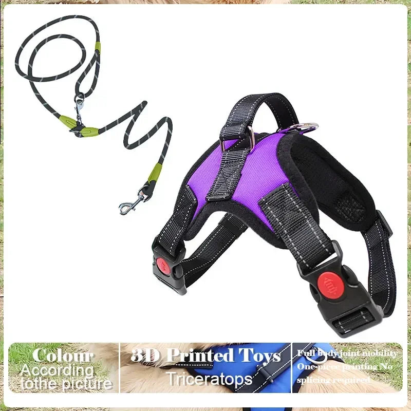 Nexa™ ComfortGrip No-Pull Dog Harness Set