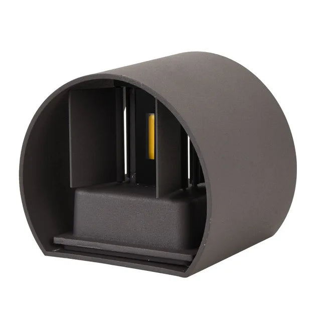 Modern Waterproof LED Wall Light – Indoor & Outdoor Aluminum Cube Lamp (6W/12W)
