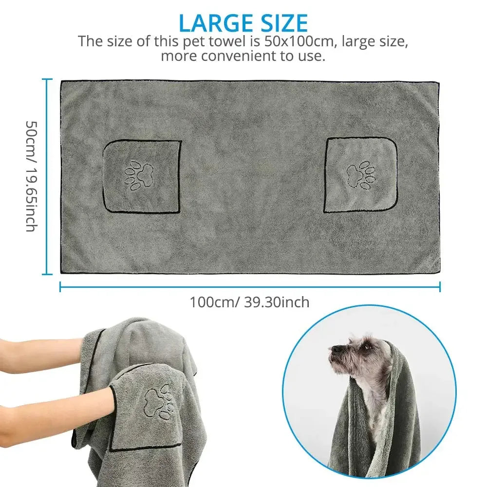 Nexa™ UltraDry Pet Bathrobe Towel
