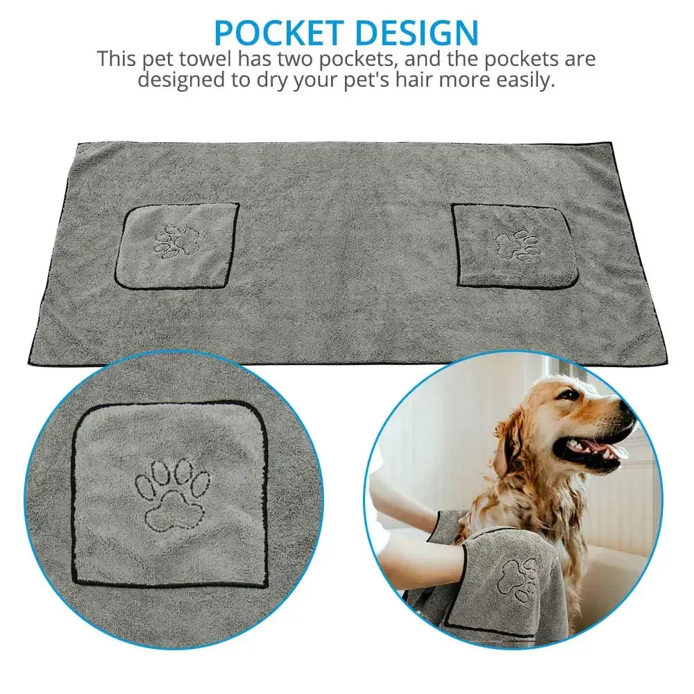 Nexa™ UltraDry Pet Bathrobe Towel