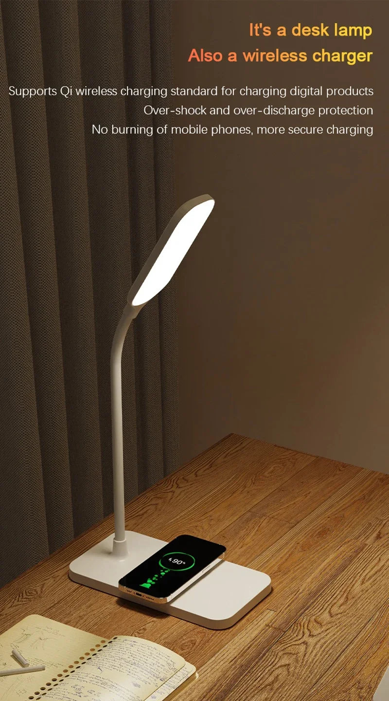 Nexa™ GlowCharge LED Desk Lamp
