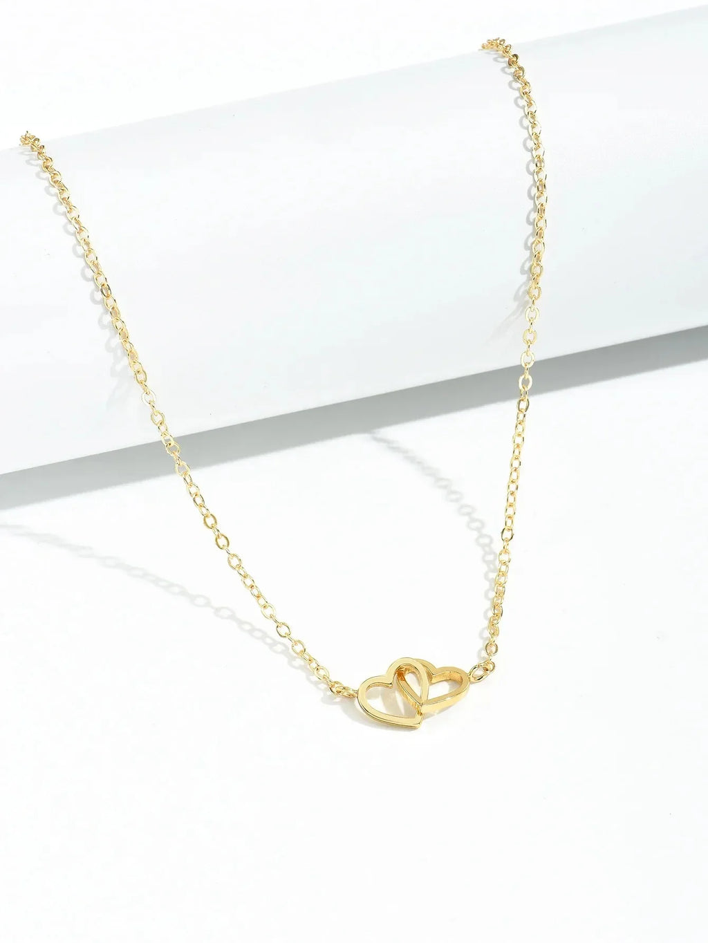 Couple Heart Lock & Key Puzzle Necklace Set – “I Love You” Matching Pendant Gift