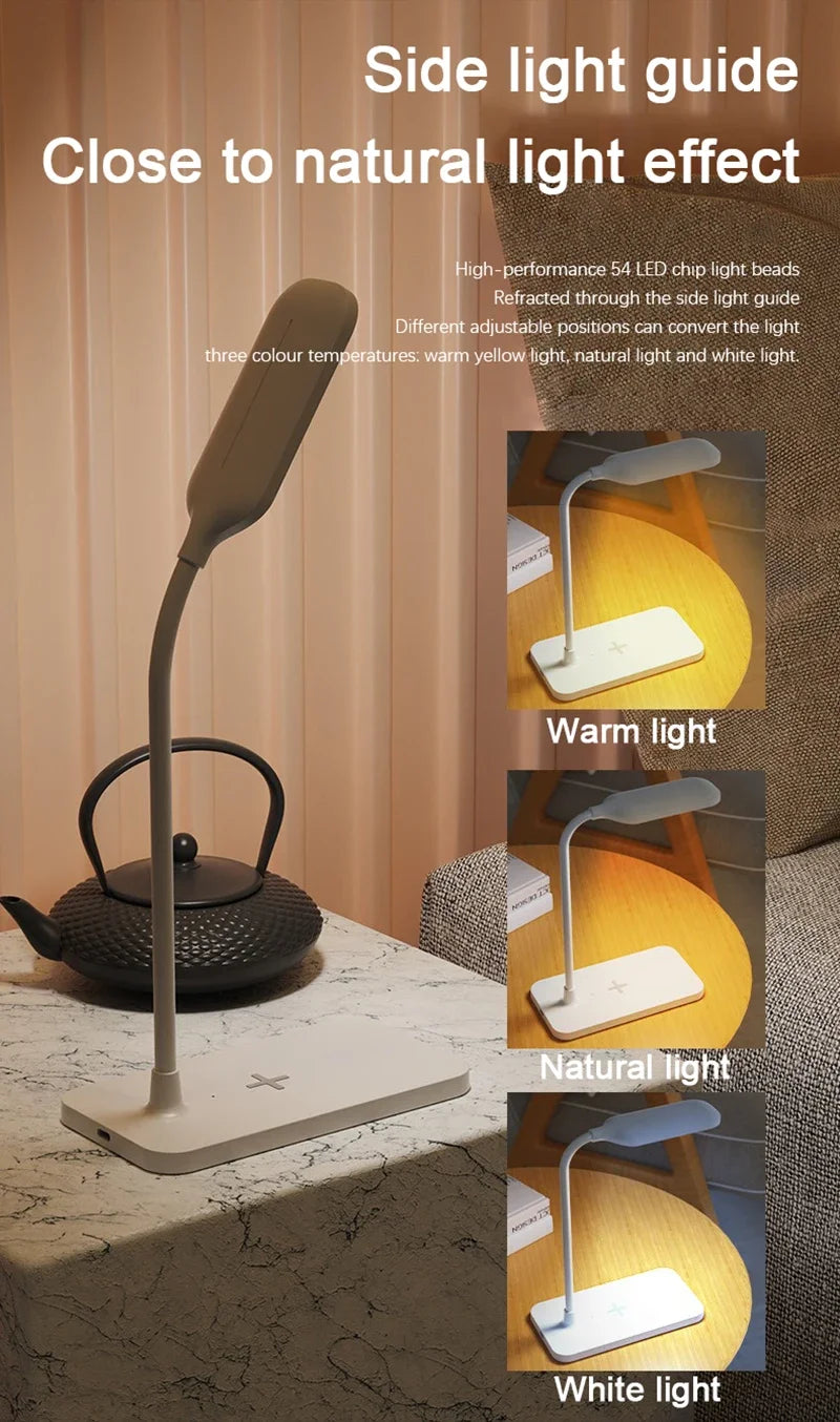 Nexa™ GlowCharge LED Desk Lamp